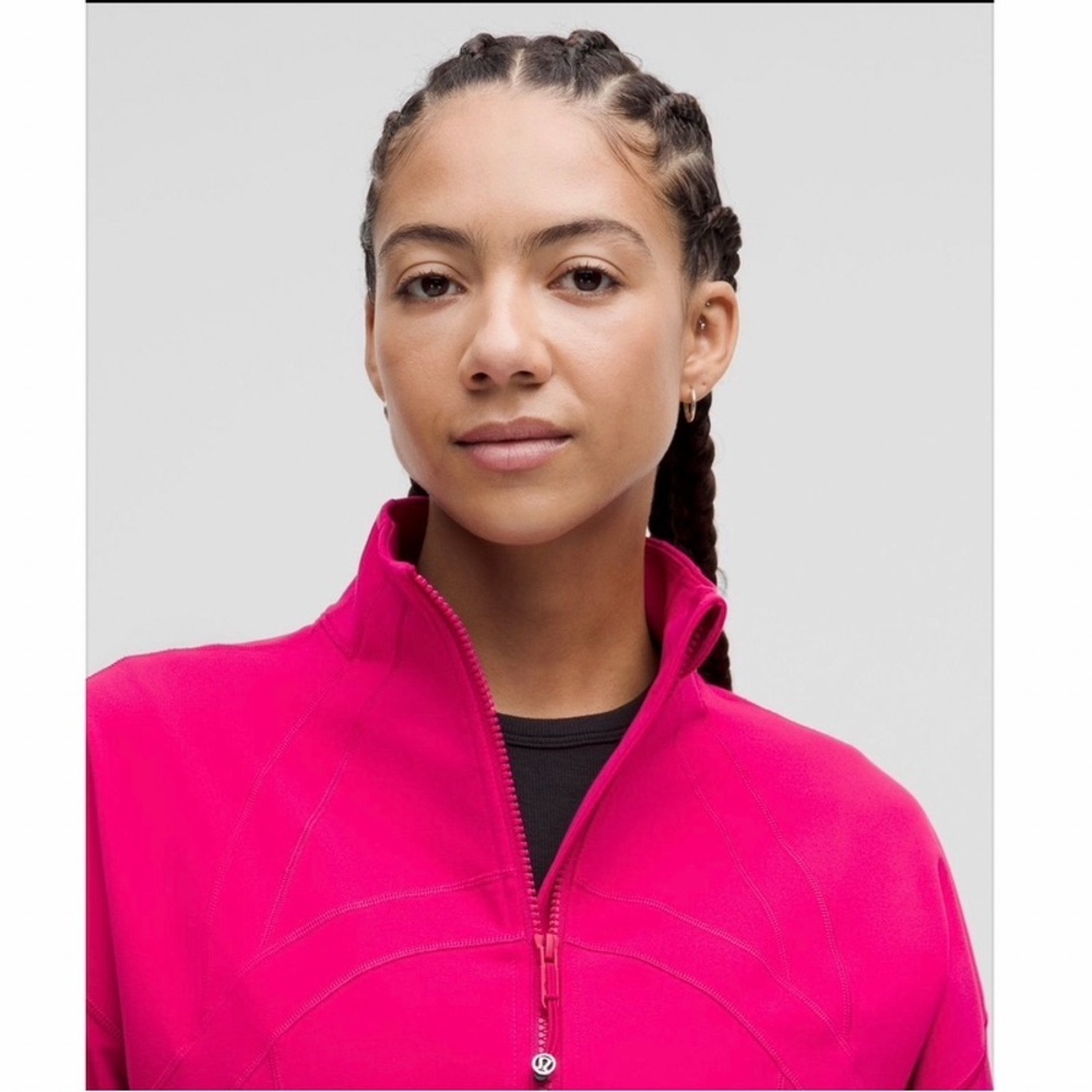 NWT Lululemon Athletica Define Relaxed-Fit Jacket *Luon Passionate Pink Size 4 - Picture 3 of 16